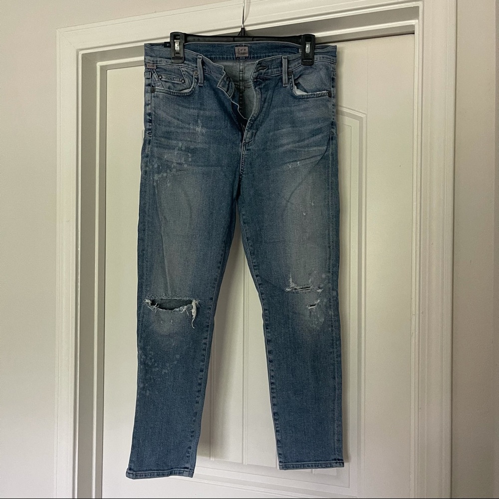 Citizens of Humanity crop rocket high rise jean